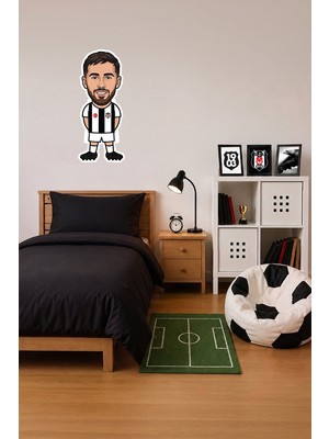 Beşiktaş Duvar Sticker Orkun Kökçü 45 cm - Lisanslı Orijinal