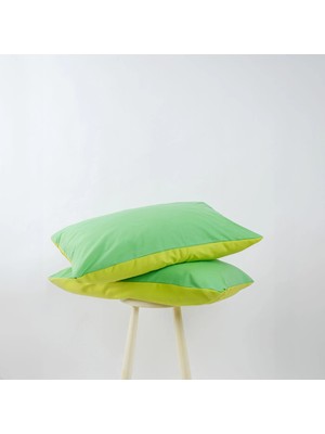 Cozy Home Popping Colors Yastık Kılıfı Sage Sarı-Yeşil 50X70