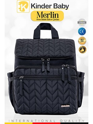 Marvielle Merlin Termal ve Taşıma Çantası - Bebek Bakım Çantası