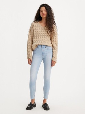 Ekol Levi's Yüksek Bel Dar Kesim Midi Jean - Minimalist Günlük Stil