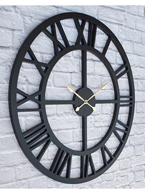 Marvielle Büyük Boy Modern , 80CM Çap ile Şıklık ve Fonksiyon Bir Arada - Duvar Saati