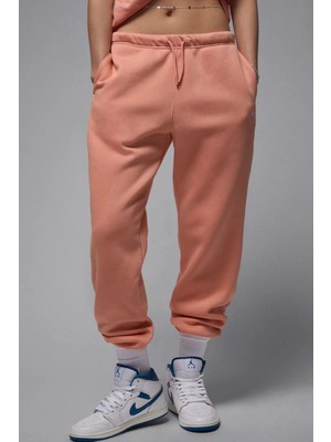 Nike Jordan Brooklyn Fleece Loose Fit Women's Jogger Kadın Bol Kesim Eşofman Altı Turuncu