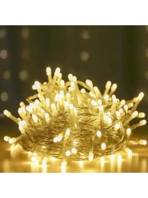 Hace Bazaar 10M 100 LED Damla Uçlu Gün Işığı Şeffaf Kablo