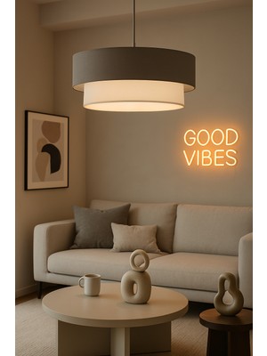 Vivido Abajur Pasta Sarkıt Avize Antrasit