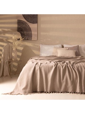 Evidea Soft Opia Çift Kişilik Pike - Bej - 200X220 cm