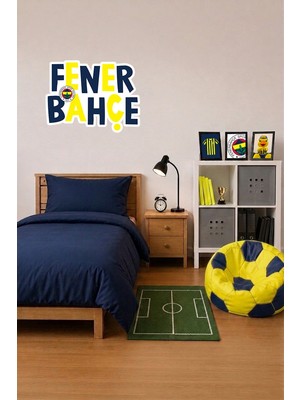 Fenerbahçe Duvar Sticker Logo 90 cm - Lisanslı Orijinal