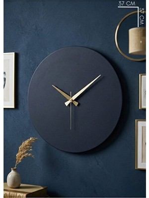 Marvielle 40X40 cm Metal Sıvama Modern , Sessiz ve Şık Tasarım - Duvar Saati