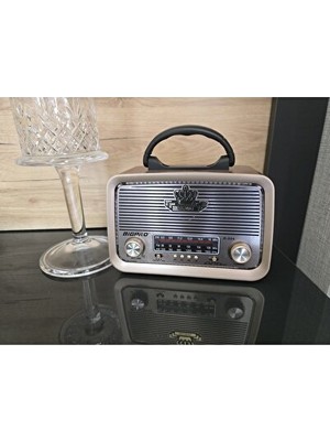 Marvielle Efsane Tasarımlı Bluetoothlu El Fenerli Radyo ile Çok Fonksiyonlu Müzik Den - Müzik Kutusu