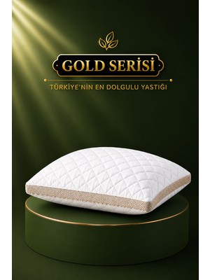 Klimalı Yastık Gold Serisi 1.300 Gram Ekstra Dolgun