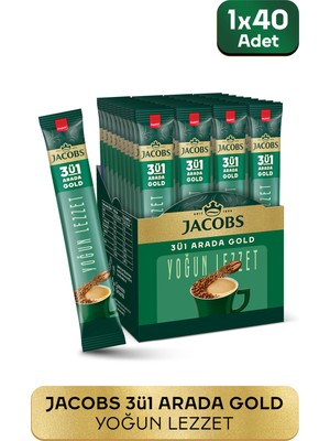 Jacobs 3ü1 Arada Gold Yoğun Lezzet 720 gr Kafeinli Kahve Menşei Türkiye