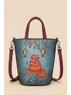 Rovebella Canvas Fables Mini Kova Çanta