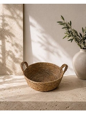 Marvielle Hasır Ekmeklik , 20X20 Cm, Şık ve Fonksiyonel Saklama - Sepet