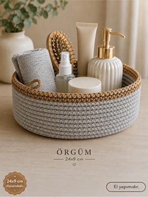 Marvielle 24X9 cm Çok Amaçlı Düzenleyici , Pratik Saklama Çözümü - Sepet