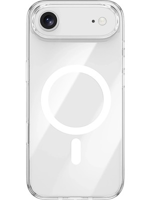 Muratech Newface Iphone 17 Air Kılıf Pc Real Magsafe Kapak - Şeffaf