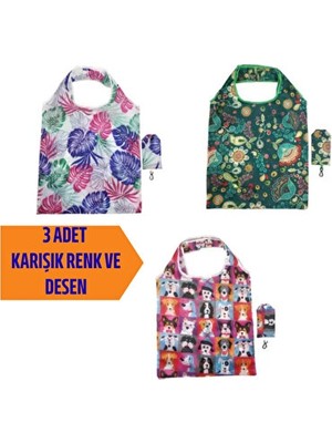 Marvielle Suya Dayanıklı Katlanabilir Çok Amaçlı Alışveriş Çantası - Pazar Arabası & Çantası