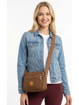 Rovebella Active Basic Kahverengi Çapraz Çanta