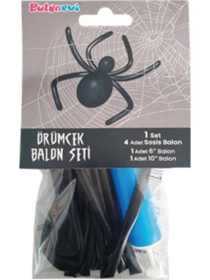 Balonevi Örümcek Balon Seti