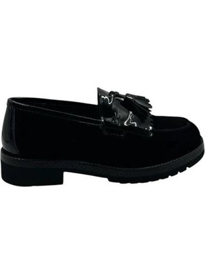 Kemal Tanca 885 106 Kadın Hakiki Deri Loafer Ayakkabı