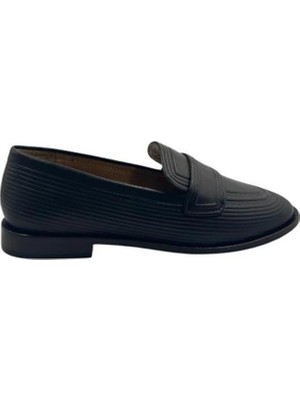 Kemal Tanca 175 2016 22 Kadın Hakiki Deri Loafer Ayakkabı