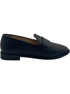 Kemal Tanca 175 2016 22 Kadın Hakiki Deri Loafer Ayakkabı