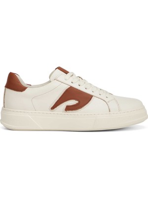 Tergan Bej Hakiki Deri Erkek Sneaker - E26I1AY57749-L4K