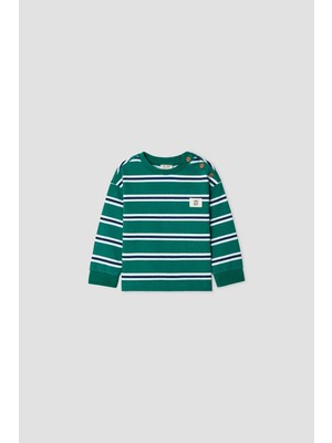 B&G Erkek Bebek Çizgili Tshirt