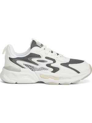 Tergan Beyaz Vegan-Tekstil Kadın Sneaker - K26I1AY68699-V07
