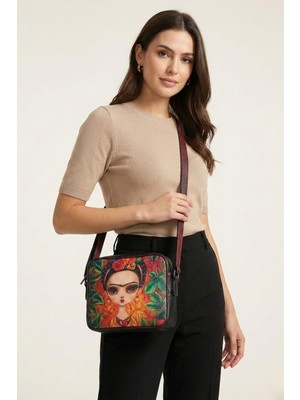 Rovebella Urban Art Crossbody Postacı Çanta