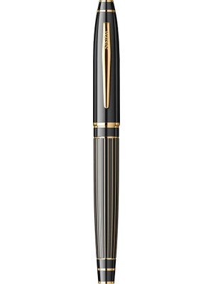 Scrikss Roller Kalem 350L Parlak Siyah Altın