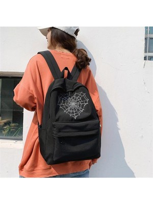 Touz Moda 3bros Heart Web Baskılı Unisex Sırt Çantası