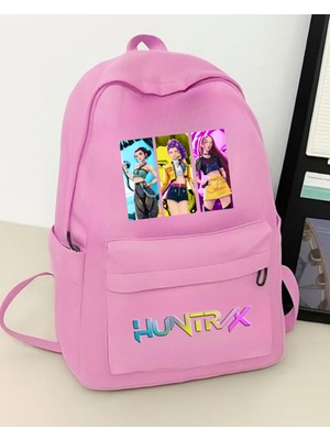 Touz Moda Kpop Demon Hunters Detail Baskılı Okul, Dershane, Kurs Sırt Çantası