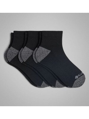 Columbia Men's Athletic Quarter Socks - 3 Pack RCL733MBLA