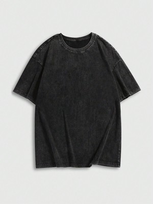 Touz Vintage Japan Graphic Yıkamalı Oversize T-Shirt