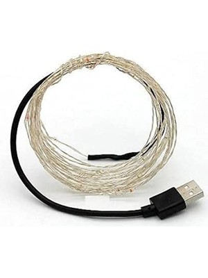 MarkEntegra USB Girişli 10 Metre LED Aydınlatma Şeridi, Dekoratif Kullanım Için