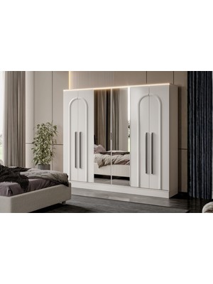Doressa Nesti 6 Kapılı Gardırop