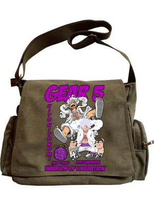 Touz Moda Gear Five Unisex Yeşil Postacı Çantası