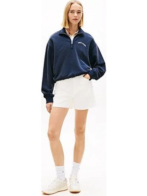 Tommy Hilfiger Kadın Mom Şort