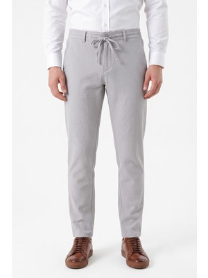 Günce Erkek Regular Kalıp Jogger Pantolon Gofre Kumaş BGL-ST05632