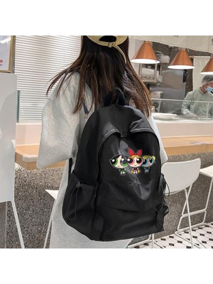 Touz Moda Very Kind Kuromi Pink Baskılı Unisex Sırt Çantası