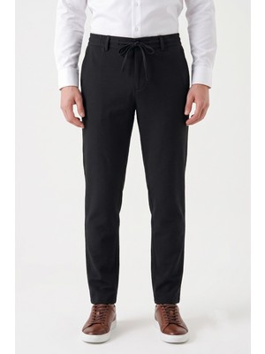 Günce Erkek Regular Kalıp Jogger Pantolon Gofre Kumaş BGL-ST05632