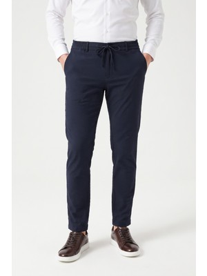 Günce Erkek Regular Kalıp Jogger Pantolon Gofre Kumaş BGL-ST05632