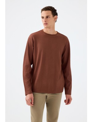 Loft LF2037183 Erkek Uzun Kollu Badi T-Shirt