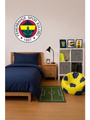 Fenerbahçe Duvar Sticker Arma 90 cm - Lisanslı Orijinal