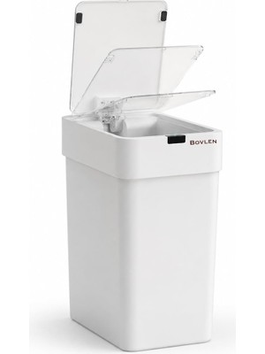 Hareket Sensörlü Çöp Kovası, Banyo Çöp Kovası, Çocuk Odası Çöp Sepeti, Çöp Kutusu, (2
