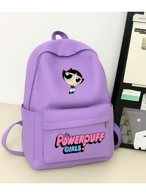 Touz Moda Powerpuffgirls Baskılı Okul, Dershane, Kurs Sırt Çantası