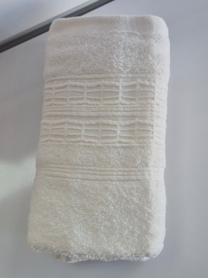 Şıkel Purry Cotton %100 Pamuk El Yüz Havlusu Beyaz 50*90 Lorel