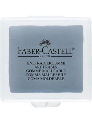 Sanat Silgisi Gri, Yumuşak Düzeltmeler Için Ergonomik Şekilli Kaliteli Silgi, Leke ve Pvc Içerm