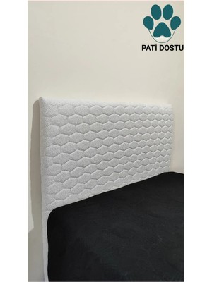 Empressco Kumaş Baza Yatak Başlık Kılıfı, Teddy Desenli, 170 Cm, Şık ve Uyumlu Tasarım