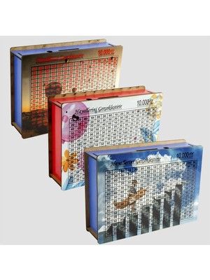 Gees Global Parabox 10.000 Tl Kumbara Para Biriktirme Kutusu