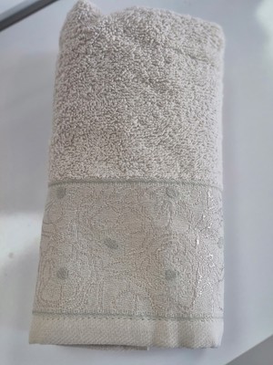 Şıkel Purry Cotton %100 Pamuk El Yüz Havlusu Gri 50*90 Damar